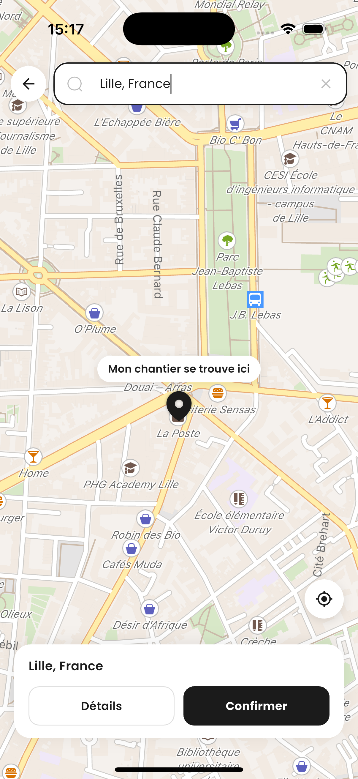 Profil utilisateur BRIKER — historique de livraisons de bricolage